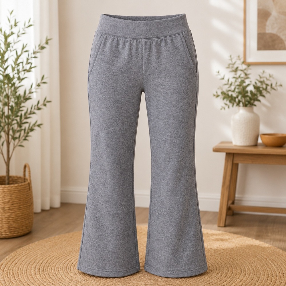 NWT Honeydew Intimates Lounge Pants Womens Small Grey Wide Leg Sleepwear Relaxed